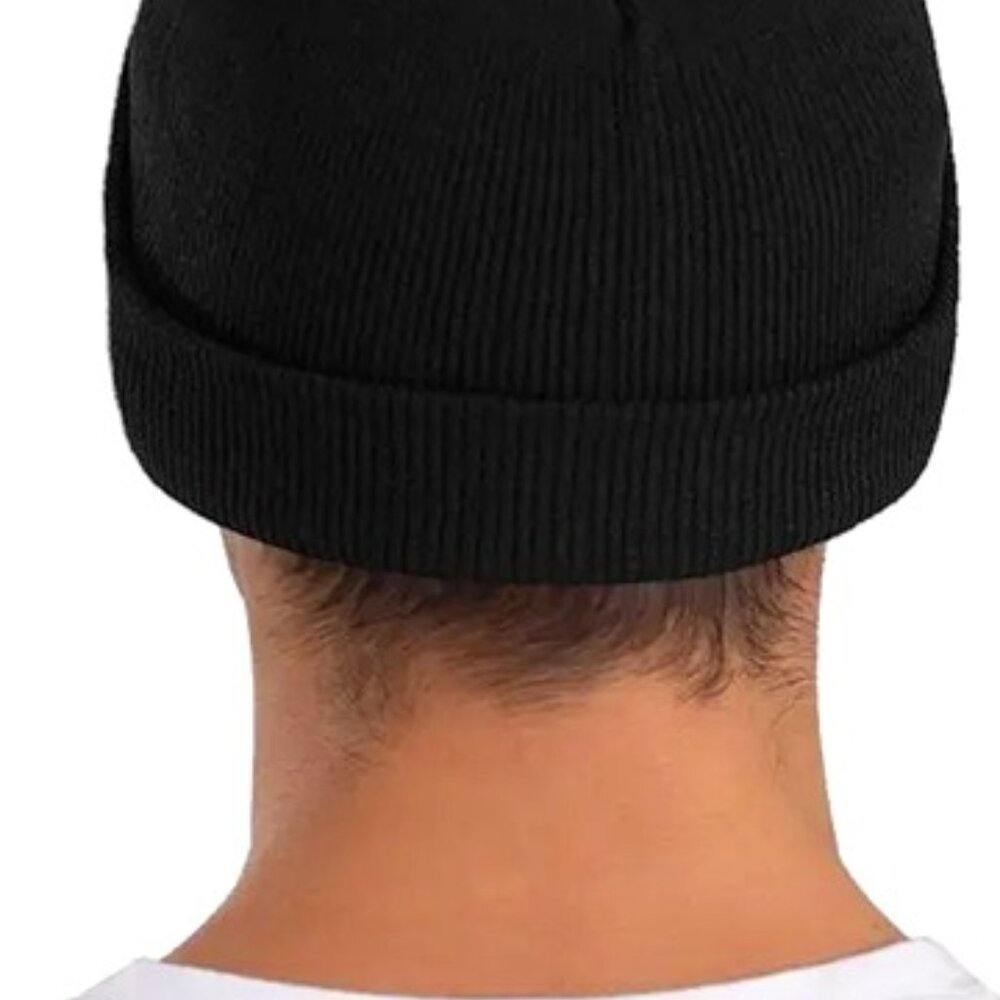 🔥2PK Hot New Sexy Unisex Knit Men Women Beanie Hat - Black